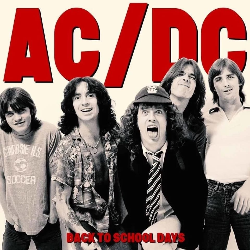 Day 8: An Album A Day - AC/DC Back To School Days